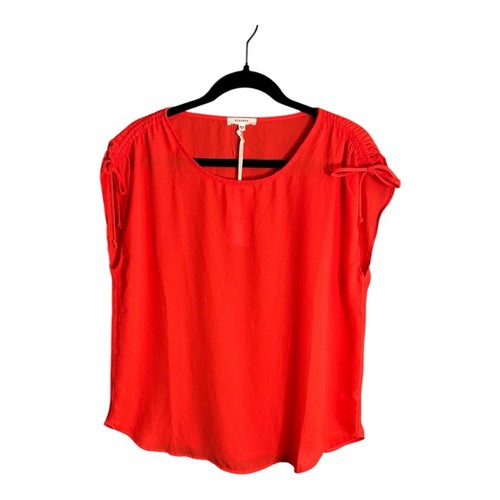 Pleione orange short sleeve - short,