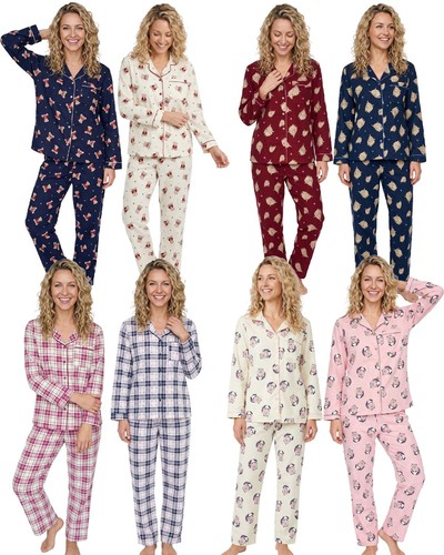 Ladies indigo sky wincyette - ladies,