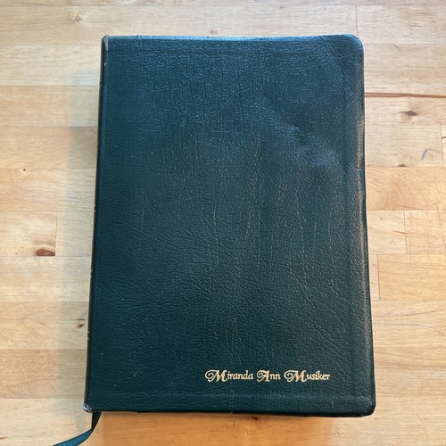 1985 niv study bible - niv, forest