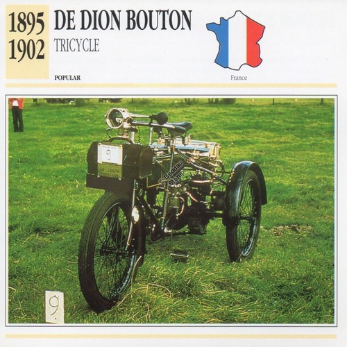 1895 dion bouton tricycle - de,