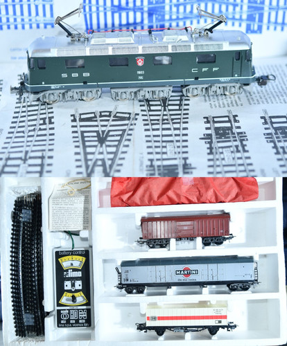 Lima freighter train set - ho,