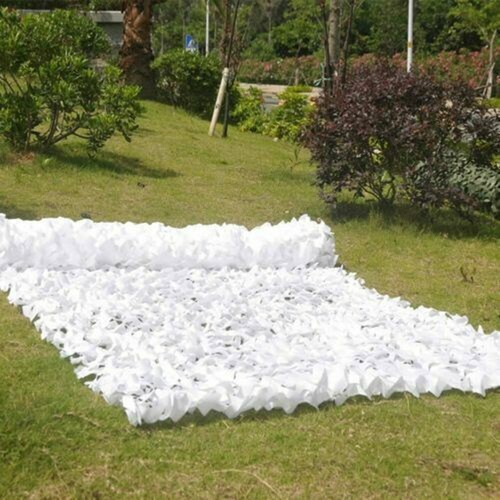 3x5 snow camo net - snow,