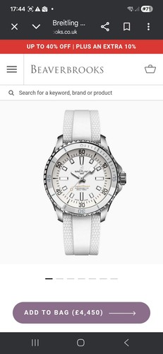 Breitling superocean 36mm - breitling,