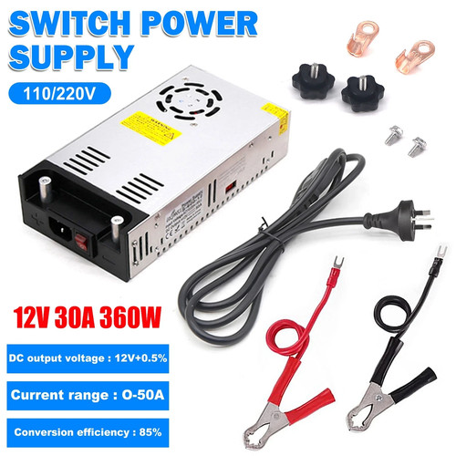12v 30a power - 12v, led's