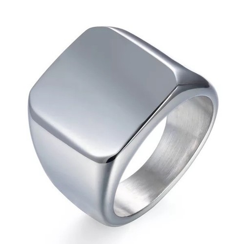 Mens stainless steel ring - stainless,