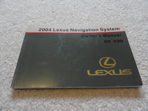 2004 lexus rx330 navigation - lexus,