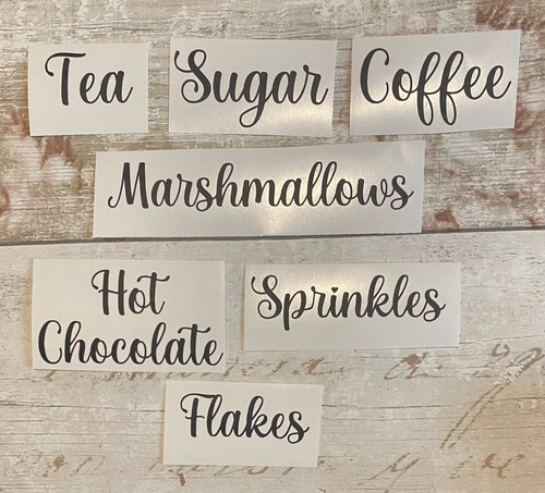 Tea coffee sugar vinyl - tea,