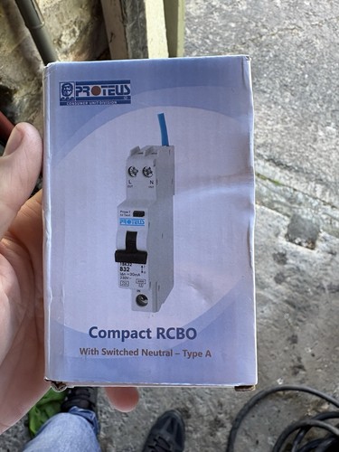 Proteus 16amp curve - proteus, rcbo