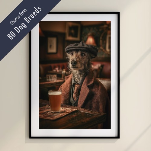 Funny dog drinking - funny, the