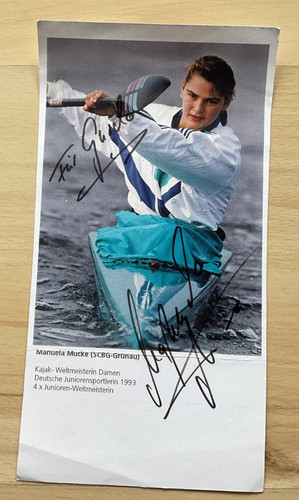 Manuela mucke original signed - manuela,