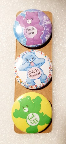 Swear bears badge care - 3,,