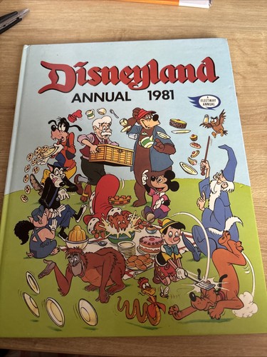 Vintage disneyland annual - disneyland, 1981