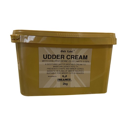 Gold label udder - gold, cream