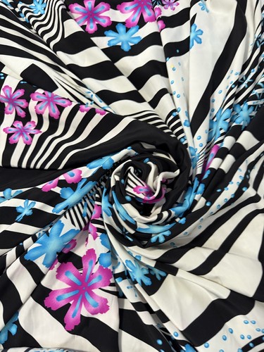 100 pure silk printed crepe - silk,