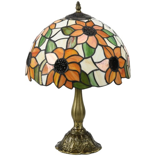 Homcom stained glass table - homcom,