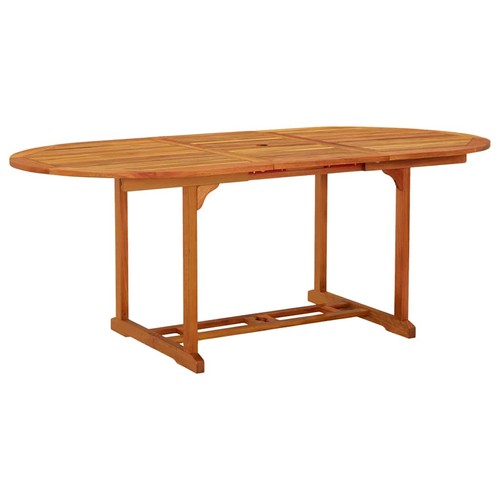 Vidaxl solid wood eucalyptus - solid,