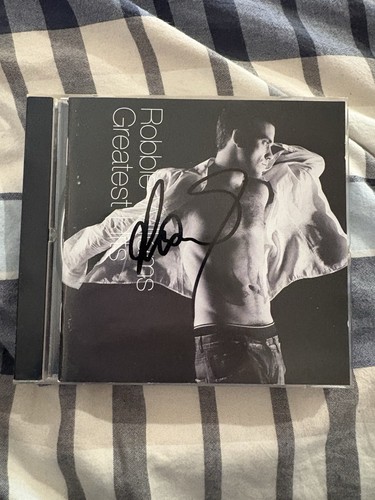 Signed robbie williams - robbie,