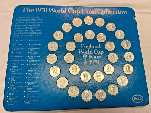 Vintage esso 1970 world cup - 1970,