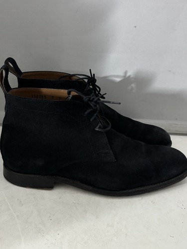 Grenson men black suede - grenson,