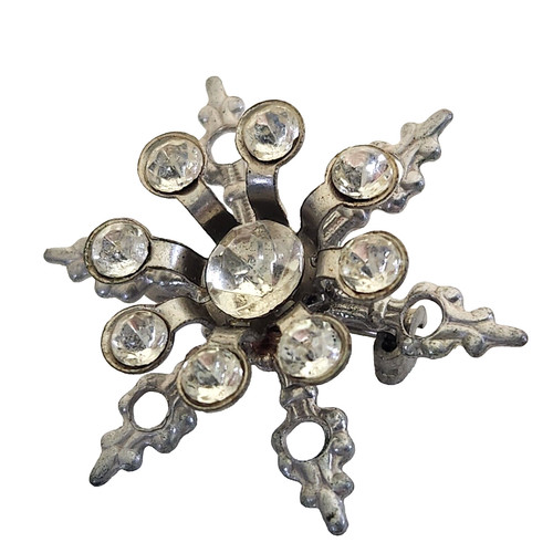 Vintage starburst pin brooch - vintage,