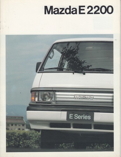 Brochure mazda e2200 - brochure,
