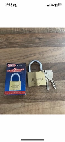 Abus padlocks x5 - abus,