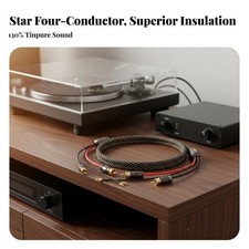 Turntable cable with - turntable,