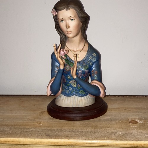 Ispanky porcelain woman - porcelain,