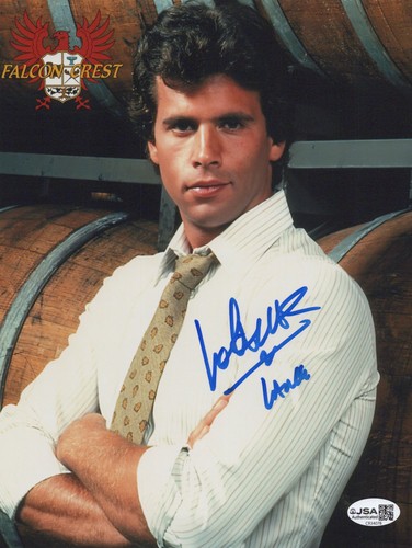 Lorenzo lamas signed falcon - lorenzo,