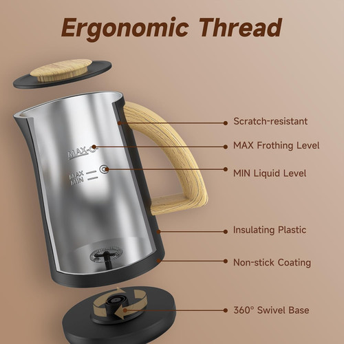 Milk frother electric in - electric,