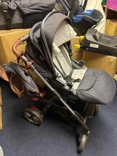 Silver cross pioneer - silver, pushchair