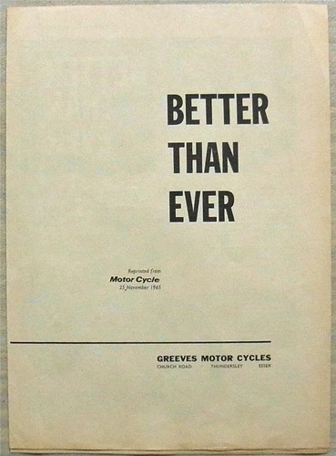 Greeves anglian trialster test - anglian,
