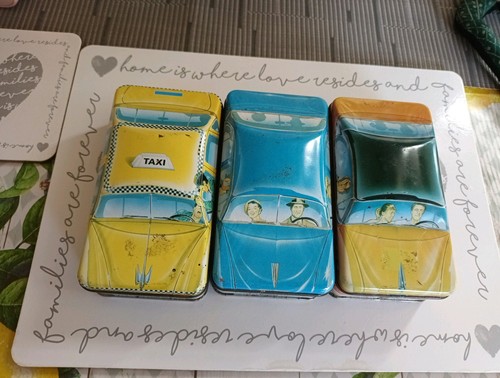 Car tins ian logans - 3x,