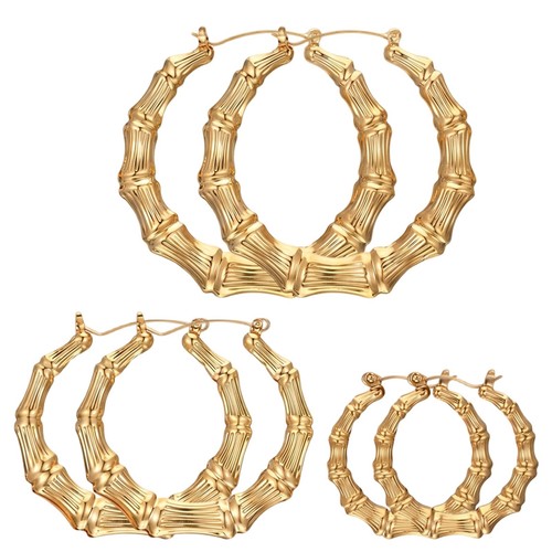 Yuanchu gold bamboo hoop - yuanchu,