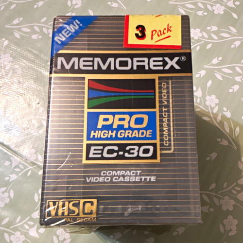 Memorex pro vhs - memorex, vhs-c