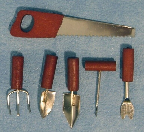 Set garden tools - set, dolls