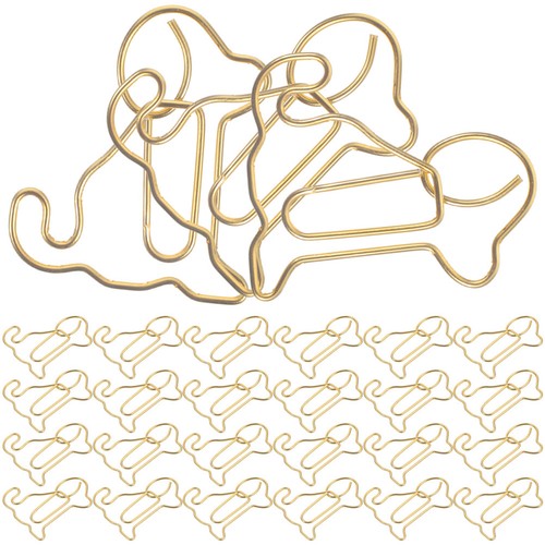 50pcs small paper clips metal - paper,