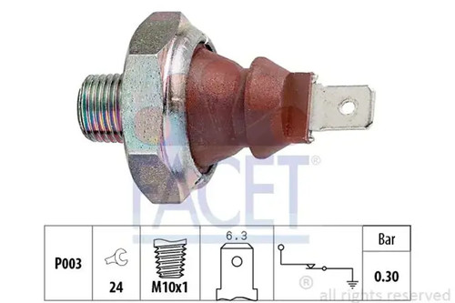 Oil pressure switch 0007 - switch, 7.0007