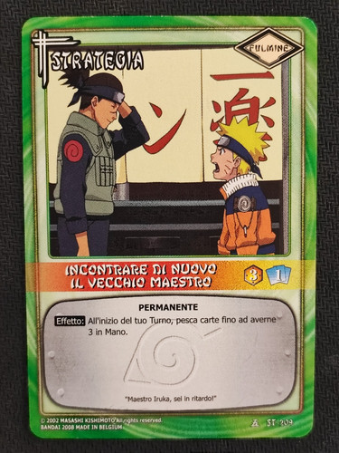 Naruto card game - card,