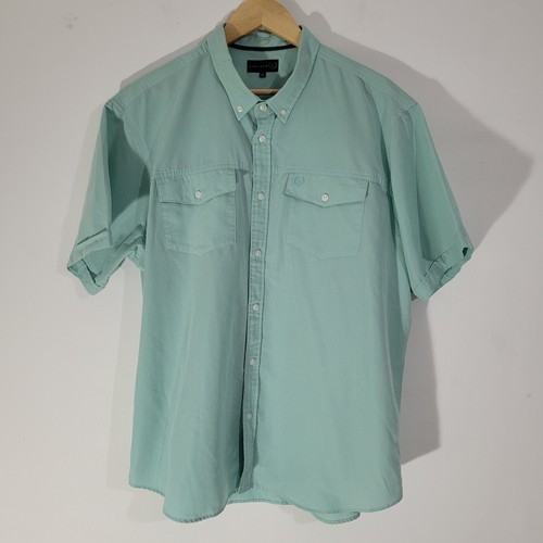 Mens lincoln shirt green - shirt, xl