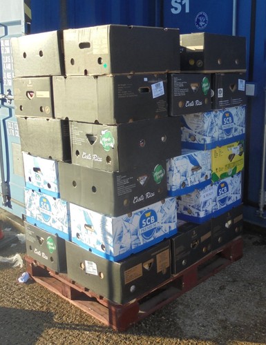 Pallet boxes of - pallet,