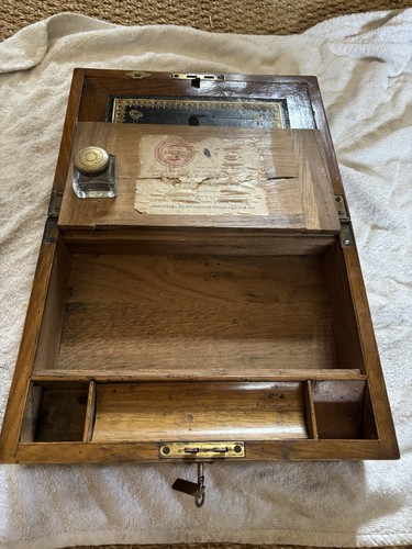 Oak writing slab made from - oak,