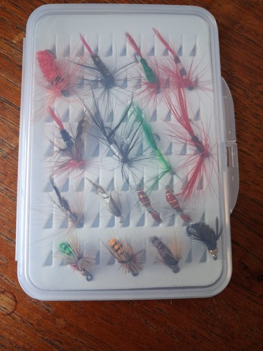 Fishing dry wet tube flies - dry/wet, in