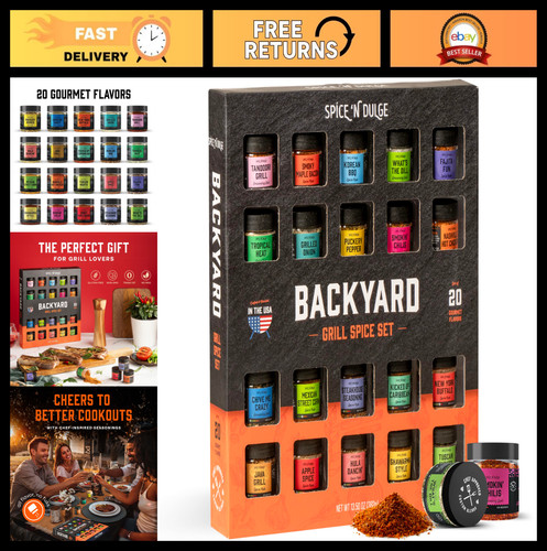 Unique grilling spices - 20, &