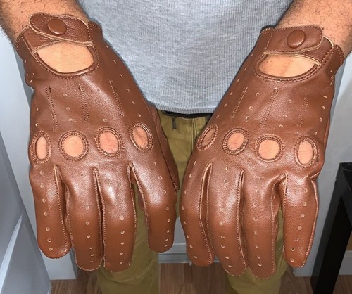 Men genuine leather driving - men's,