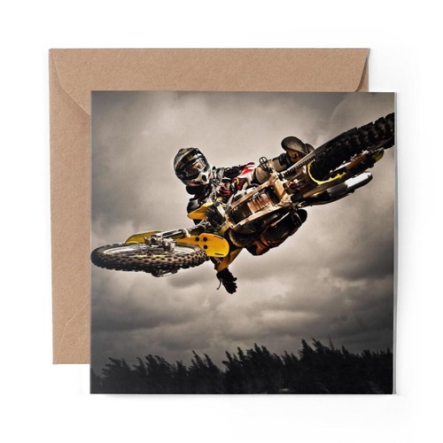 Blank greeting card stunt - x,