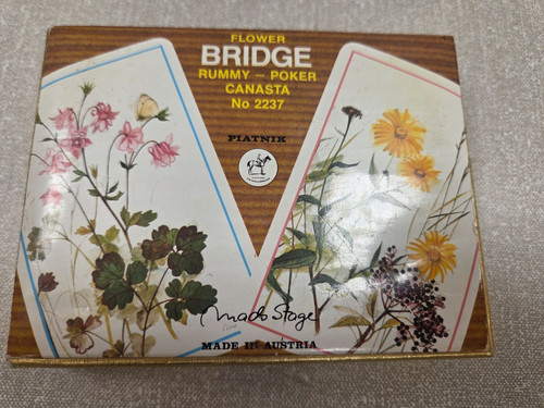Piatnik flower bridge - flower,