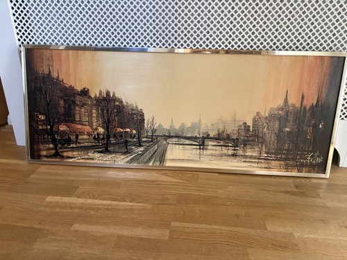 Cafe quai print - print, by