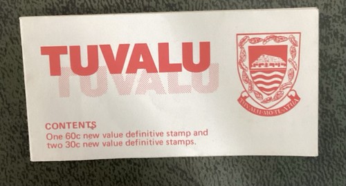 Tuvalu 1983 stamp booklet - tuvalu, 1983-84