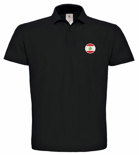 Lebanon flag crest embroidered - flag,